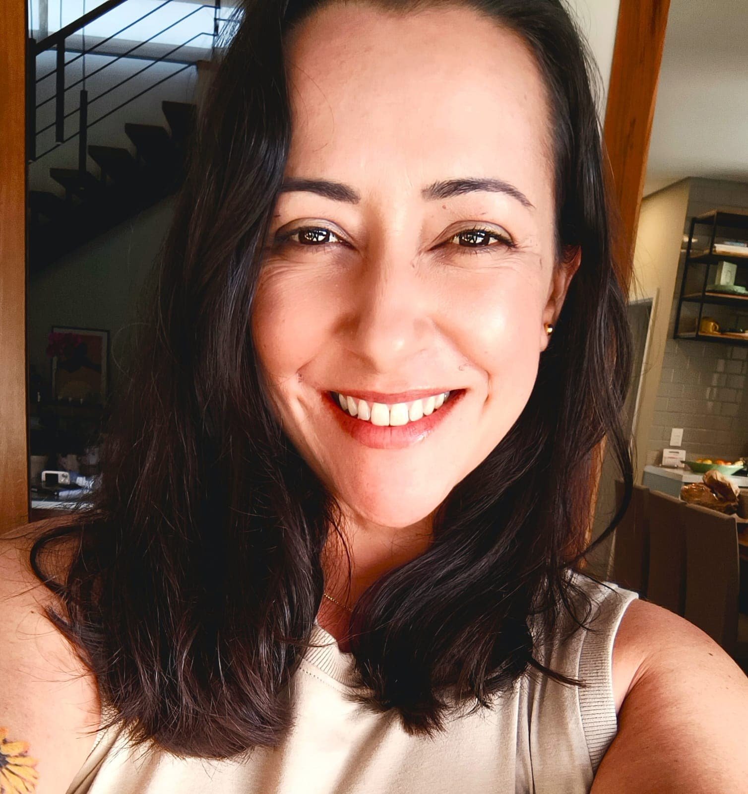 Bel Novaes, nutricionista em Itanhaém